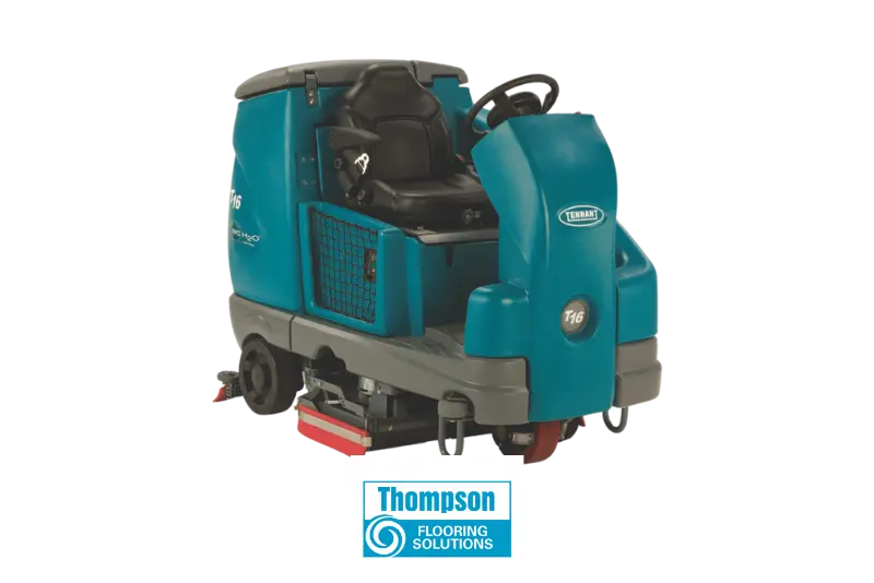 Maintaining a commercial floor scrubber: walk-behind, ride-on and sweeper machines from Thompson Flooring Solutions